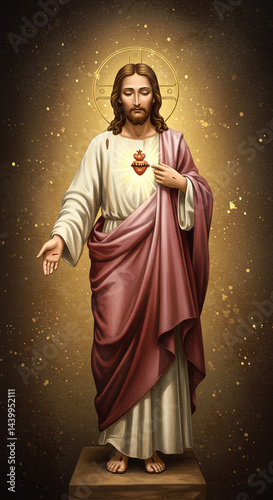 Jesus Christ with Sacred He...