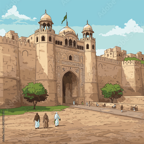 Lahore Fort A Majestic Fortress in Pakistan