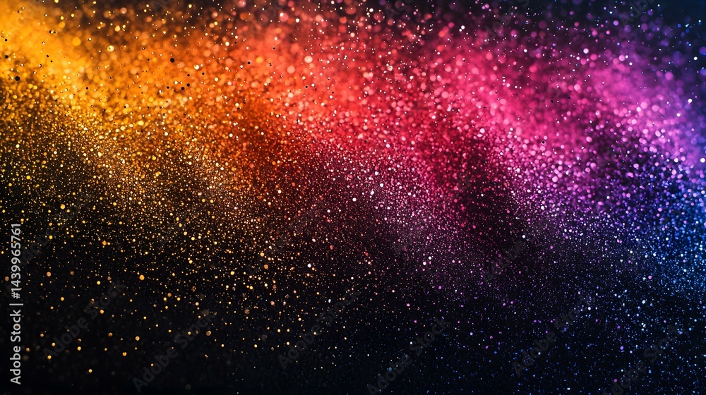 Naklejka premium Abstract Rainbow Gradient Background Grainy Texture Soft Focus