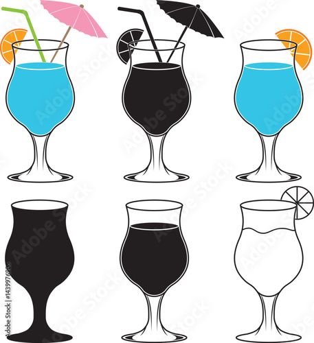 Summer Cocktail, Cocktail Glass, Beach Cocktail