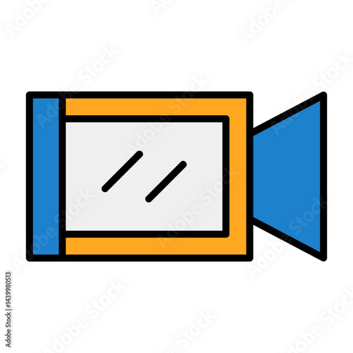 Video Camera Filled Icon
