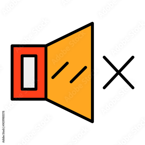 Mute Filled Icon