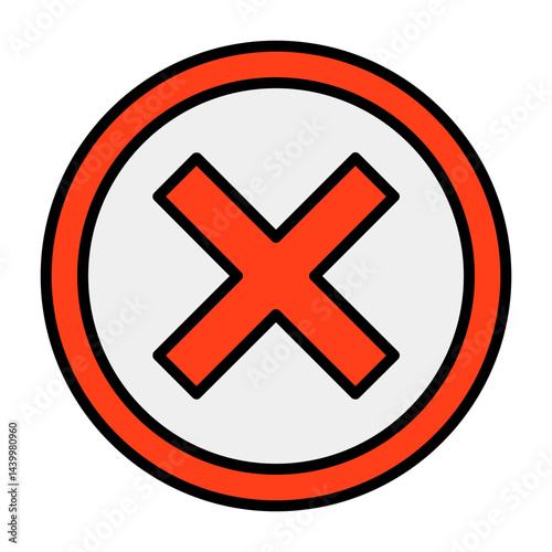 Crossmark Filled Icon