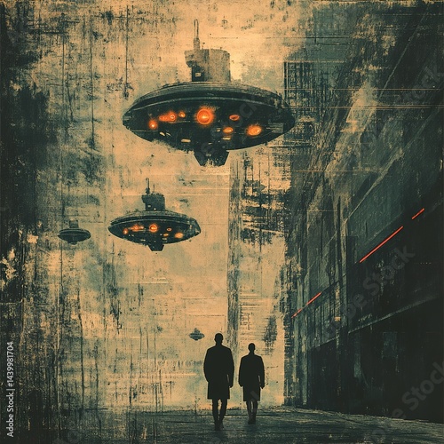 U.F.O.s over the City