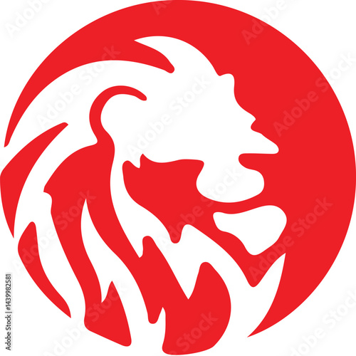 Wallpaper Mural Lion simple icon. Vector ICON all icon Viktor Torontodigital.ca