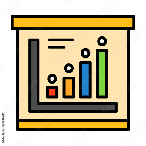 Growth Filled Icon