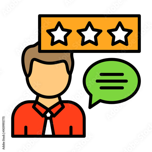 Customer Testimonials Filled Icon