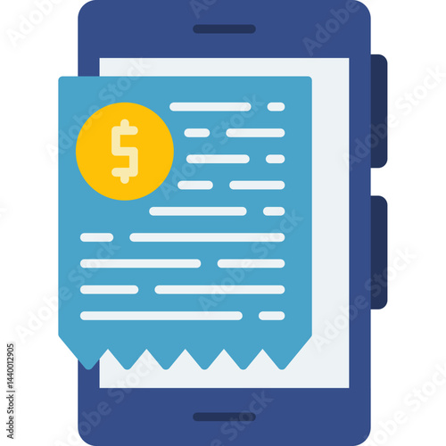 Paperless Receipts Icon