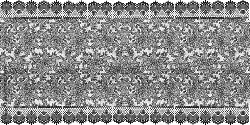 Untitled Artwork Luxurious lace patterns are suitable for fabric patterns, wallpapers, tattoos, furniture, wedding dresses, interior decorations.