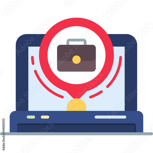 Virtual Business Address Icon