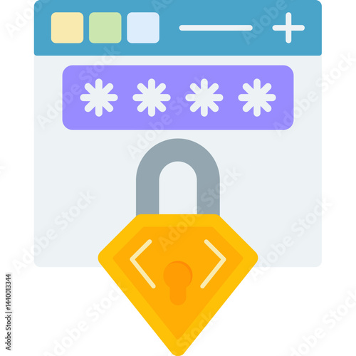 Secure Password Manager Icon