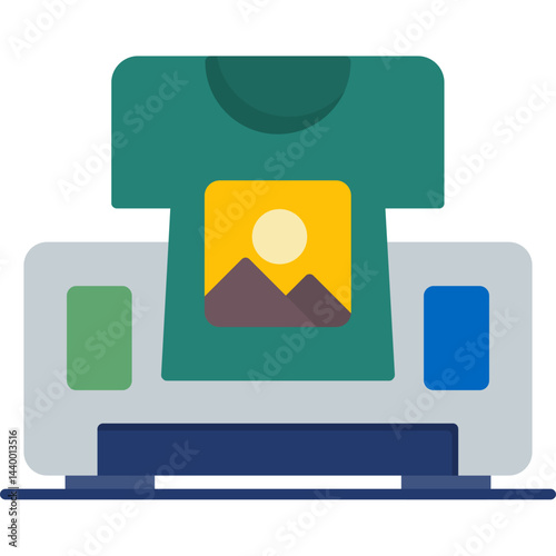 Print-on-Demand Business Icon