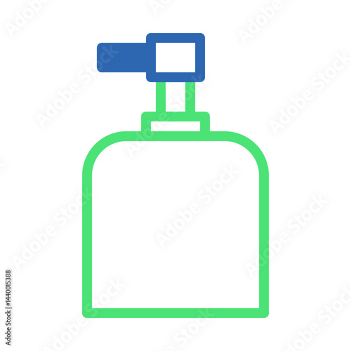 beauty icon beauty duotone blue green_beauty-multicolor_Liquid soap