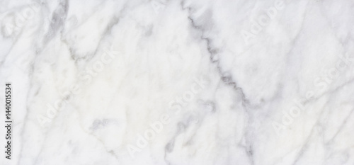 Obraz na płótnie White marble background or texture and copy space, horizontal shape with space for design. Web banner. Wide. Panoramic. Website header w salonie