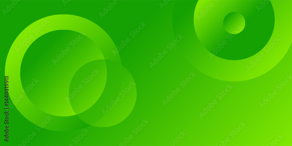 Abstract green background with circles. Dynamic shapes composition. Abstract green background with circles. Dynamic shapes composition.