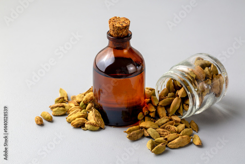 Green cardamom essential oi...