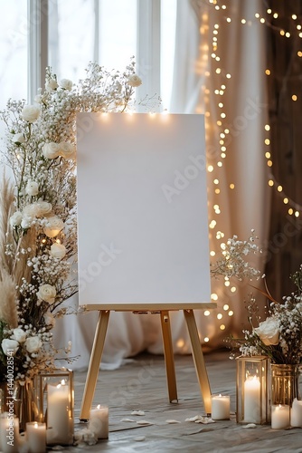Blank Canvas Wedding Decor. (5)
