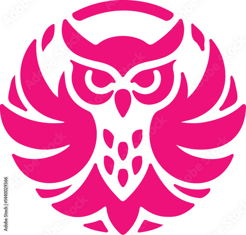 Owl simple icon. Vector ICON all icon Viktor 