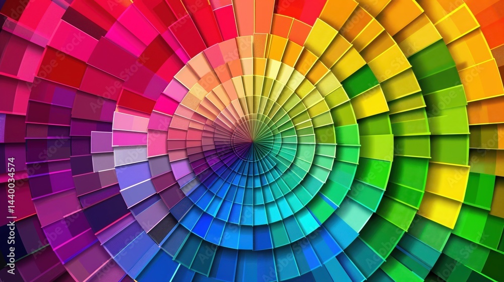 Fototapeta premium How color psychology is applied in marketing to influence consumer emotions and choices.
