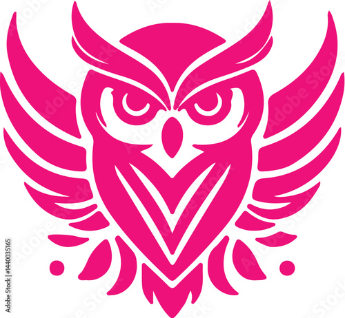 Owl simple icon. Vector ICON all icon Viktor
