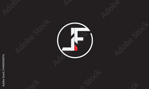 LF, FL , F , L , Abstract Letters Logo Monogram