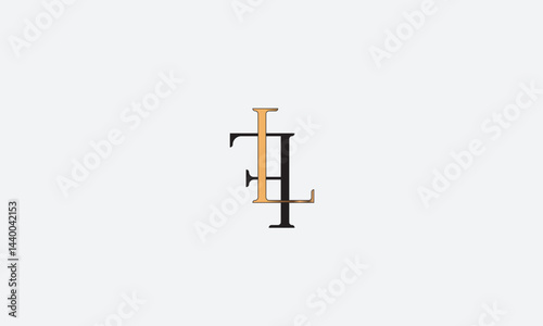 LF, FL , F , L , Abstract Letters Logo Monogram