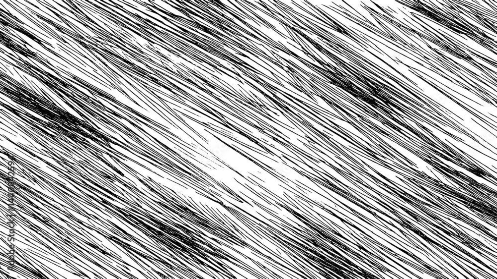 The texture of the coarse woven material. Dark vector background, Pencil drawing Black and white pattern. Tile able crosshatch pattern on white background.