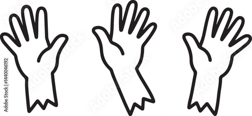 hands vector illustration