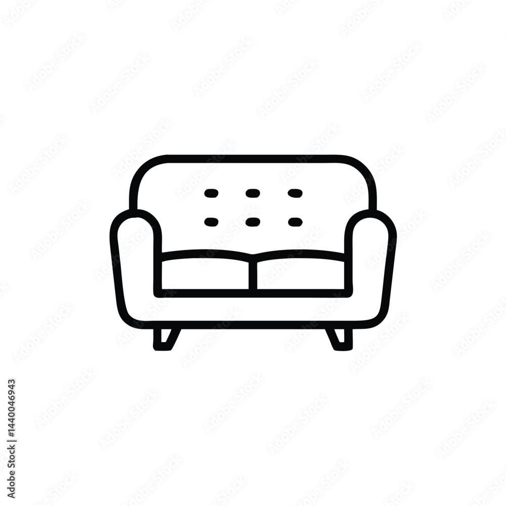 sofa on white background for web and graphic design sofa on white background for web and graphic design