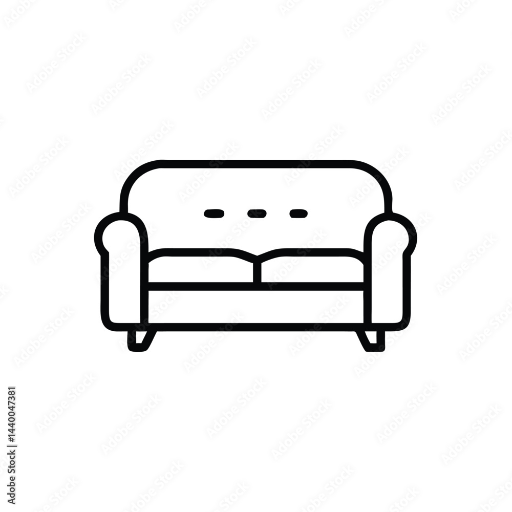 sofa on white background for web and graphic design sofa on white background for web and graphic design