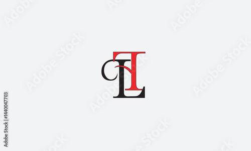 LF, FL , F , L , Abstract Letters Logo Monogram