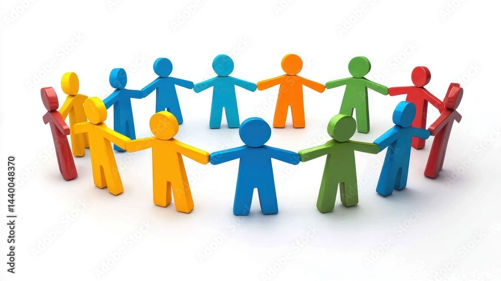 A group of people working together toward a shared objective A group of people working together toward a shared objective