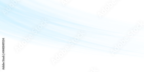 Air flow Isolated PNG and vector isolated. Effect of winter air and wind stream waves effect in blue color.