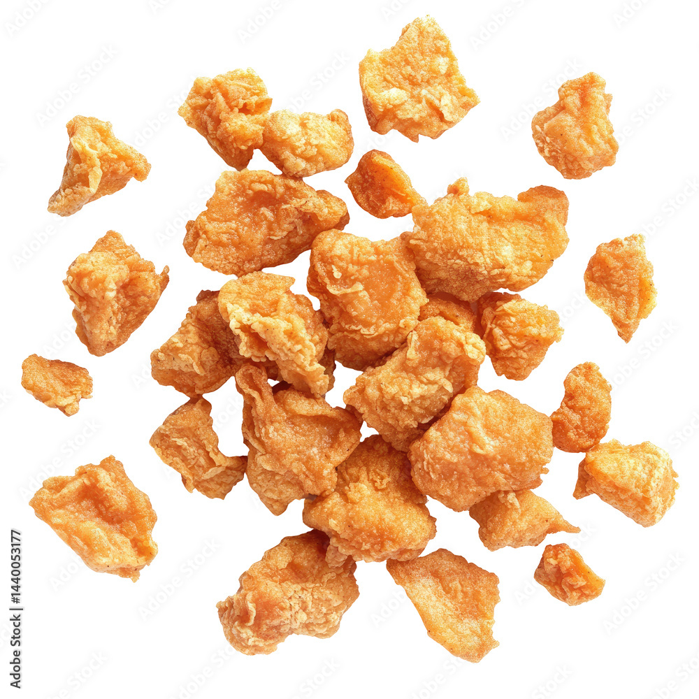 Crispy, bite-sized pieces of fruit Crispy, bite-sized pieces of fruit