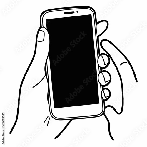 vector illustration of a tablet pc