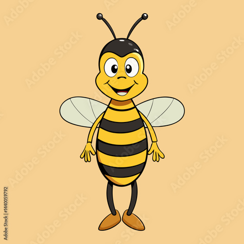 bee and honey