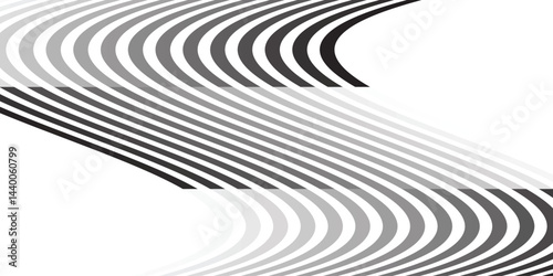 Fototapeta Naklejka Na Ścianę i Meble -  simple irregular gradient line flag pattern design.