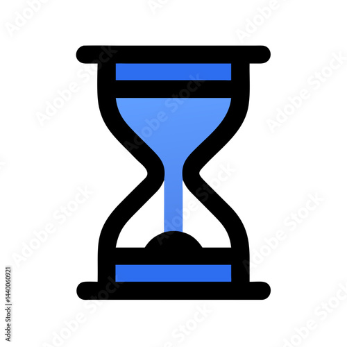 hourglass icon vector illustration