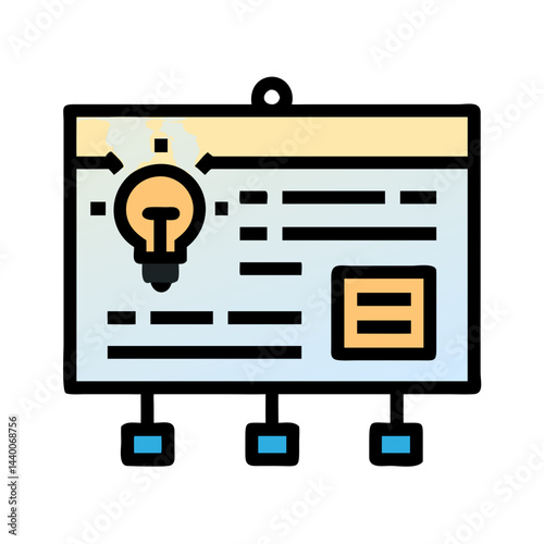 Idea Generation Presentation: Brainstorming, Planning, and Strategy Visualization on a Whiteboard