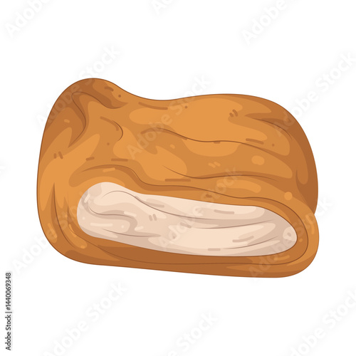 Illustration of crispy chicken