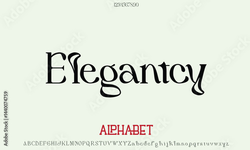 Luxury Darbly Elegantcy Regular alphabet letters font for logo