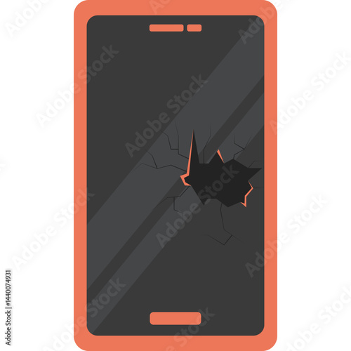 Electronic Waste Illustration