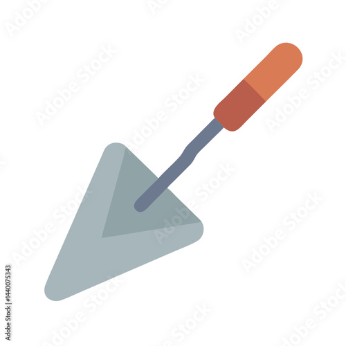  Modern Concrete Trowel Illustration