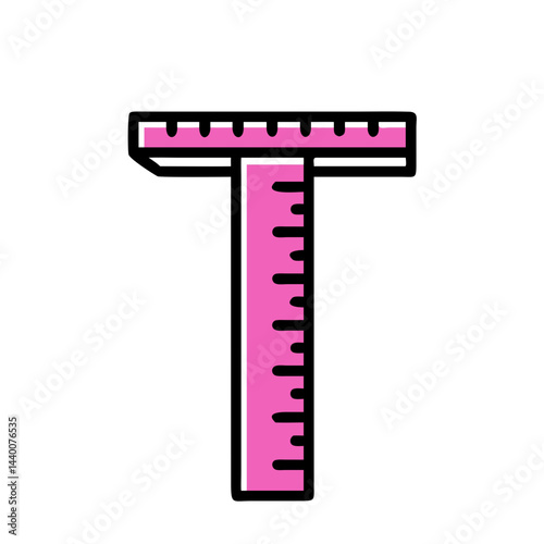  Dynamic Drywall T-Square Icon