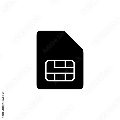 SIM card icon vector design