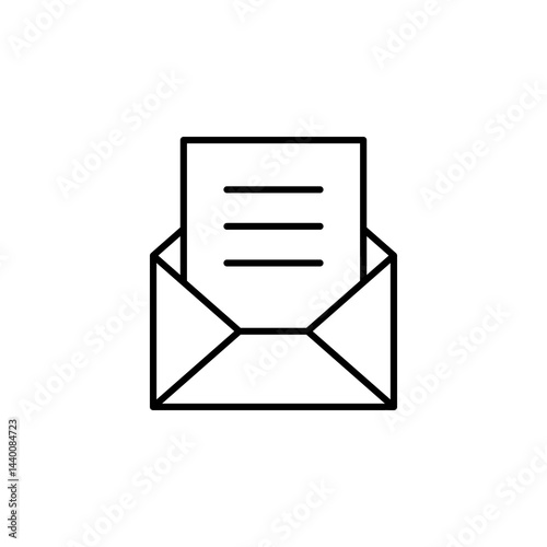 Email, mail, message icon template