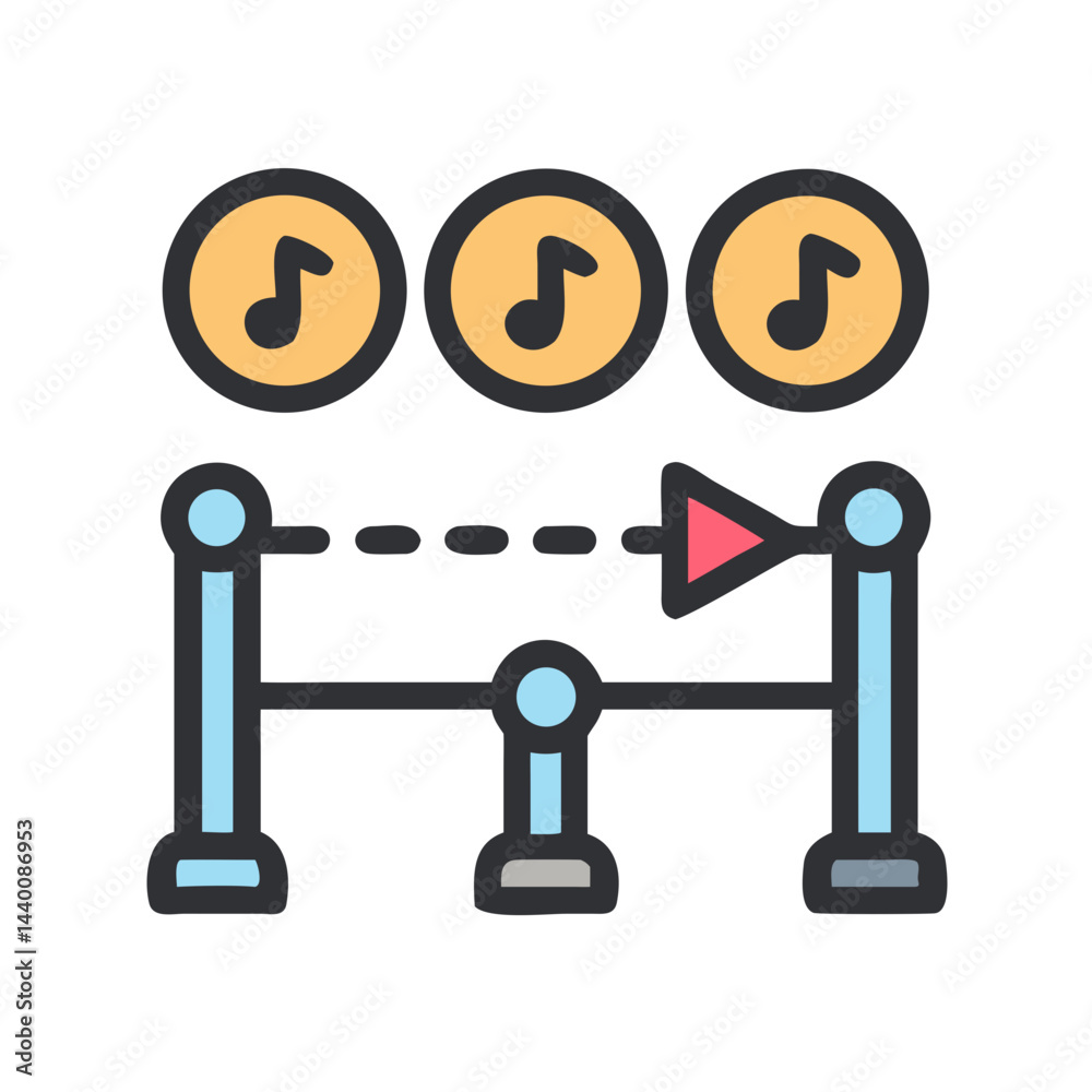 Music streaming timeline and event schedule, music production and artist evolution Music streaming timeline and event schedule, music production and artist evolution