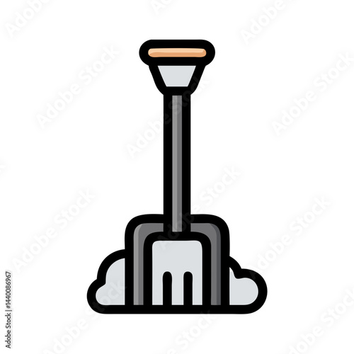  Dynamic Snow Shovel Icon