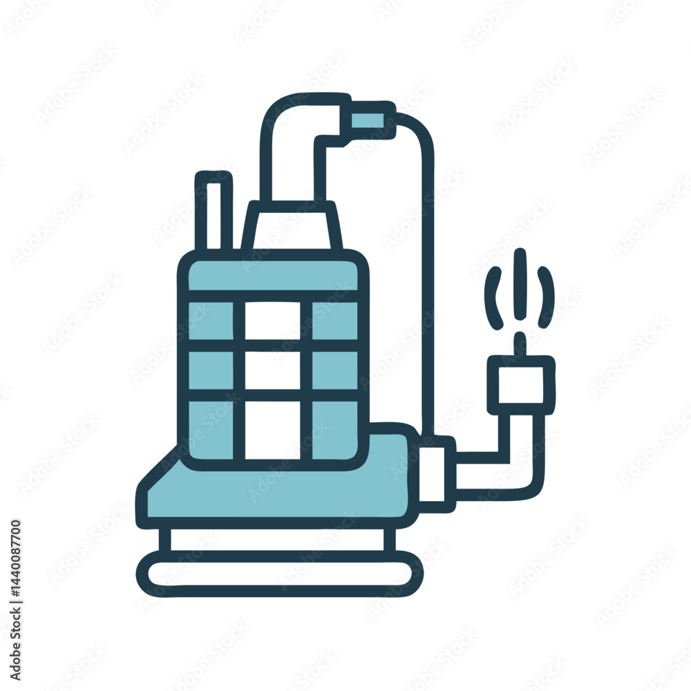 Dynamic Submersible Pump Icon Dynamic Submersible Pump Icon