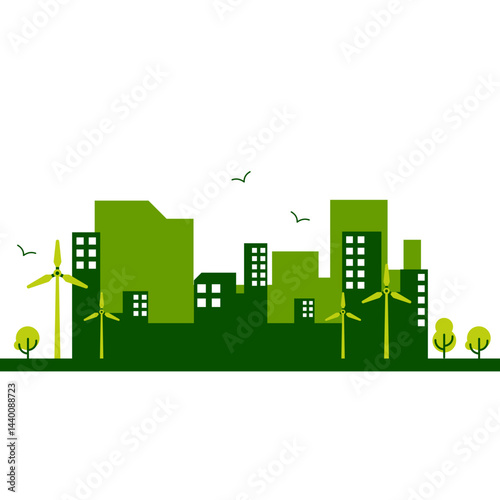 Urban Greening Illustration